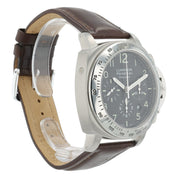 Panerai Luminor Chrono Daylight Black Dial Steel 44mm Automatic Men’s PAM00196