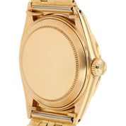 Rolex Date 18k Yellow Gold 31mm Silver Color Dial Automatic Women's Watch 6629