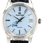 Grand Seiko Skyflake Stainless Steel Blue Dial 40mm Automatic Mens Watch SBGA407