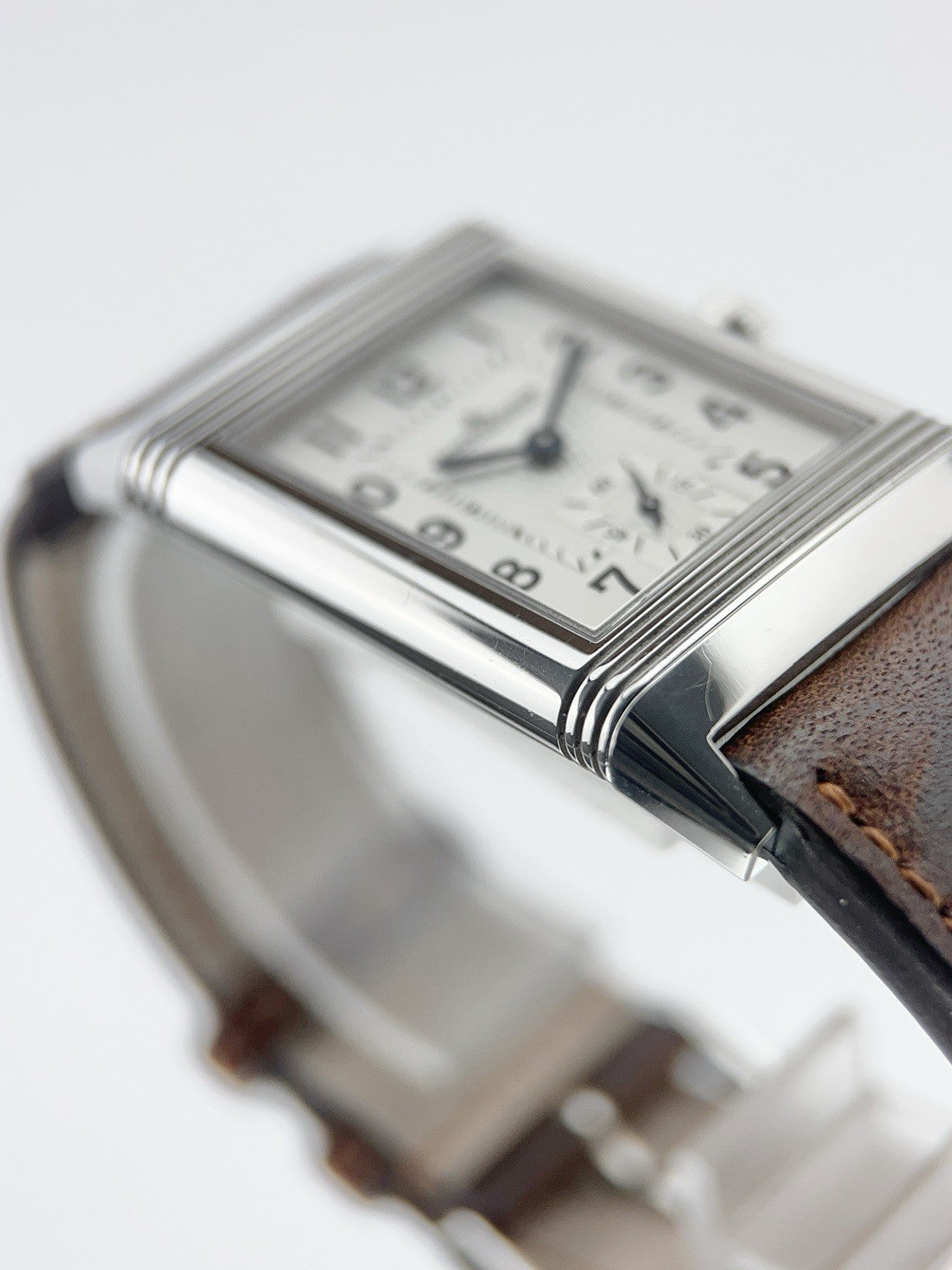 Jaeger-LeCoultre Steel Silver Dial 25mm Manual Wind Men's Watch Q2438522