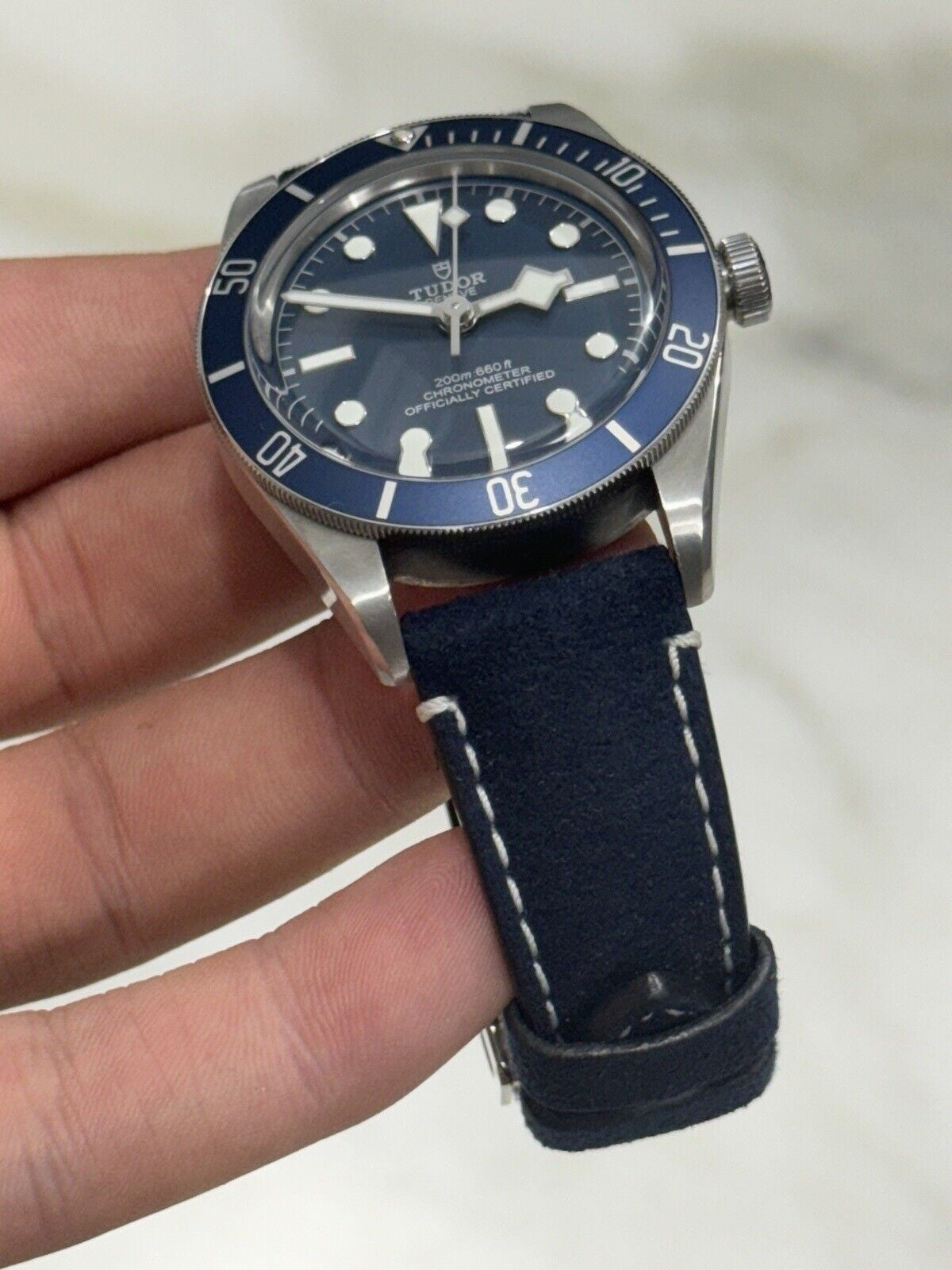 2022 Tudor Black-Bay Stainless Steel Blue 39mm Automatic Men’s Watch 79030B