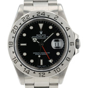 Rolex Explorer II Black Dial Stainless Steel 40mm Automatic Mens Watch 16570