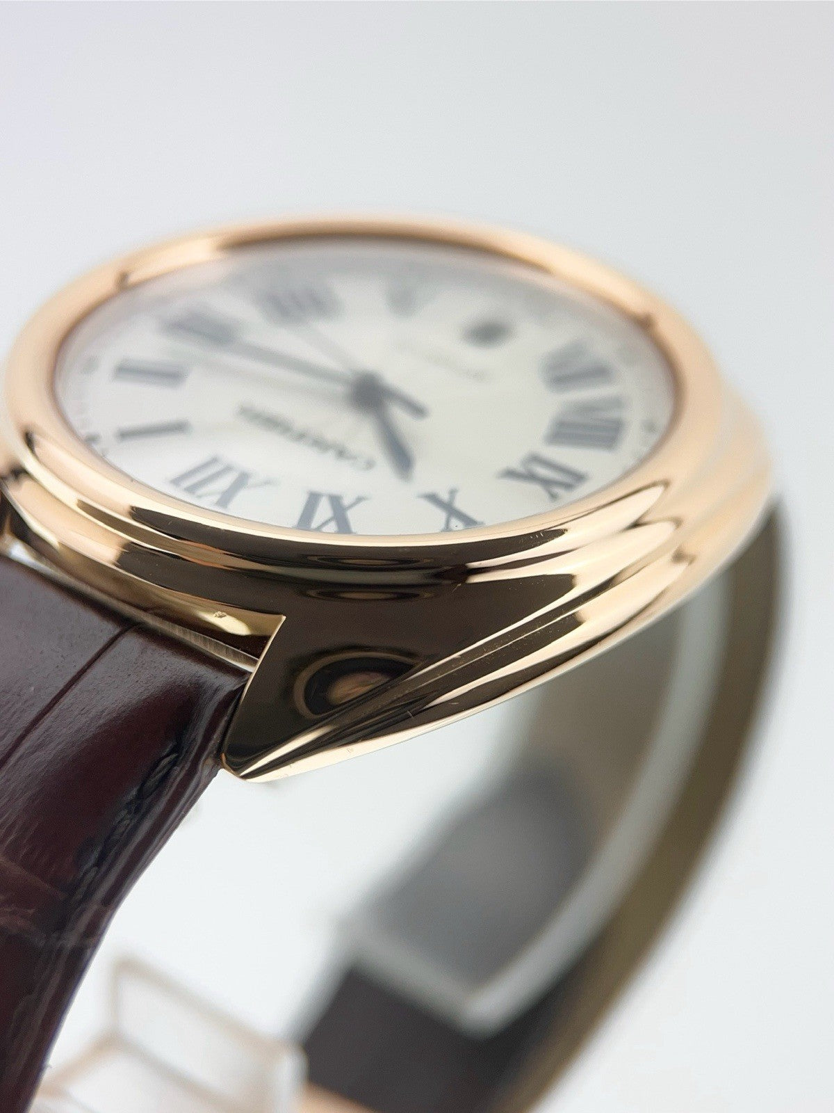 Cartier Cle De Cartier 18k Rose Gold Silver Dial 40mm Automatic Men’s WGCL0004