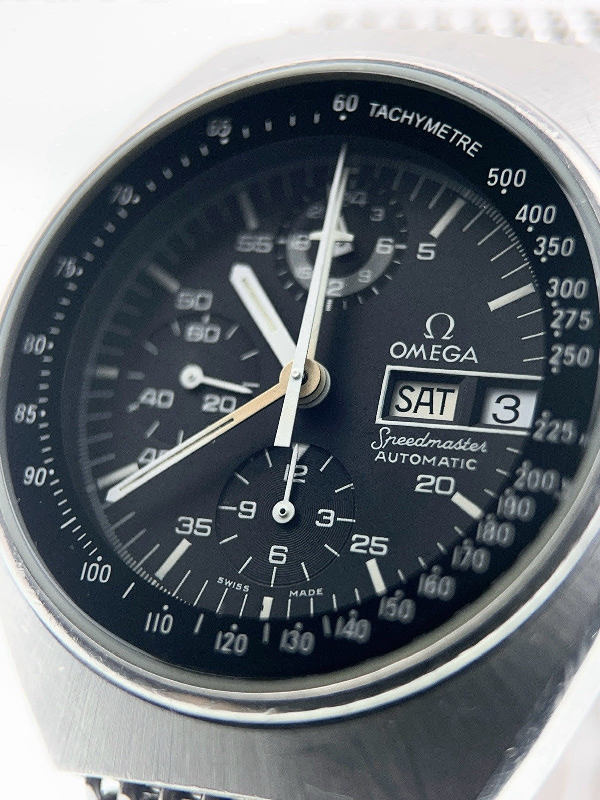 Omega Speedmaster Stainless Steel Black Dial 42mm Automatic Men’s Watch 176.0012