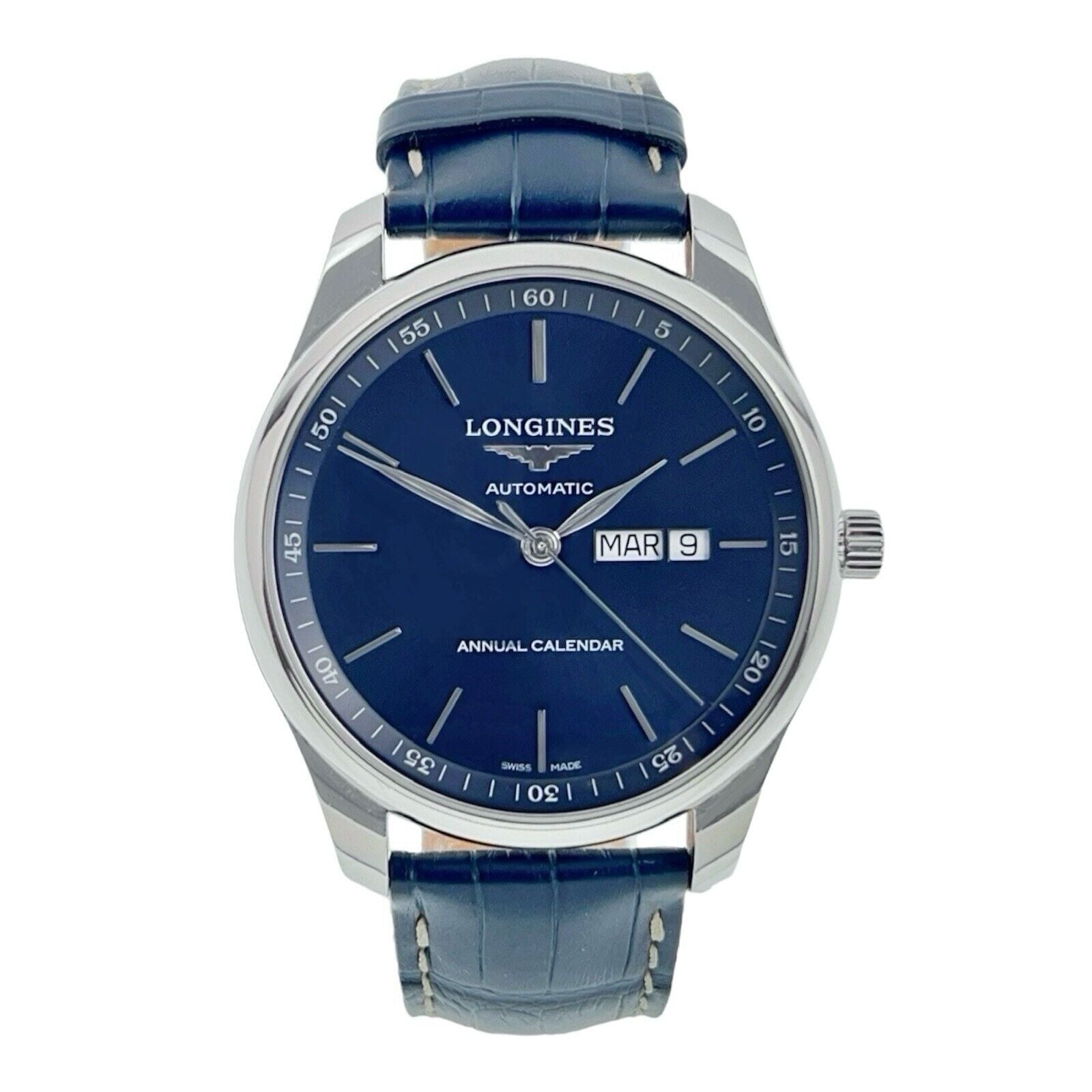 Longines Master Collection Steel Blue Dial 42mm Automatic Men’s Watch L2.920.4