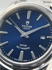 New Tudor Style 28mm Blue Dial Stainless Steel Unisex Watch M12100 Watch 2022