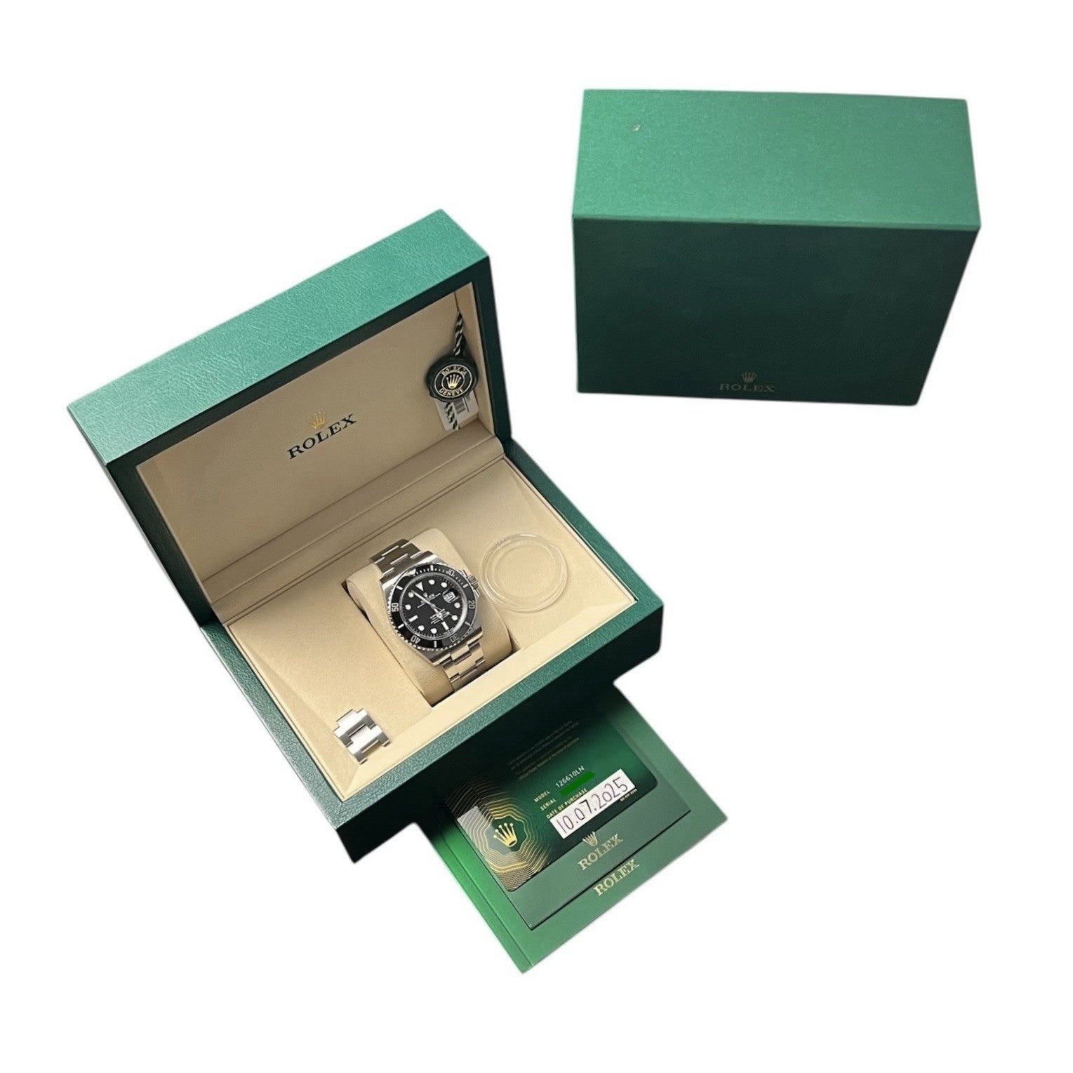 Rolex Submariner Black Dial Stainless Steel 41mm Automatic Men’s Watch 126610LN