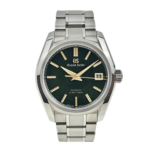 Grand Seiko Heritage Early Summer Steel Green 40mm Dial Automatic Men’s SBGH271