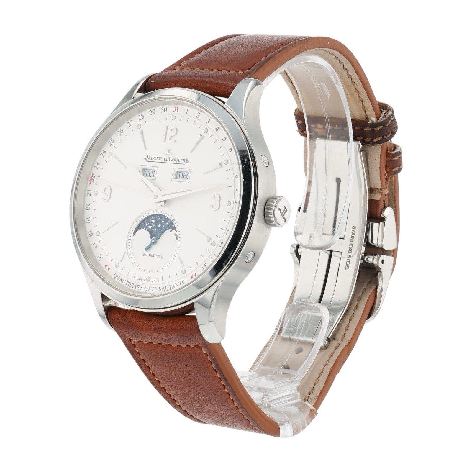 Jaeger-LeCoultre Stainless Steel Silver Dial 40mm Automatic Mens Watch Q4148420