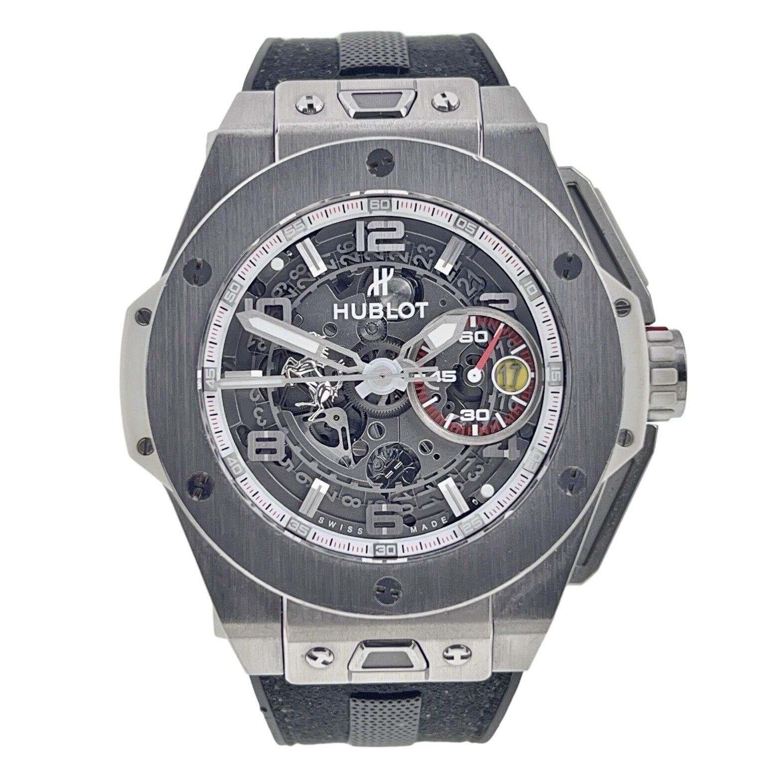 Hublot Big Bang Ferrari Automatic Titanium Limited Ed. 45mm 401.NE.0123.VR.FJP13