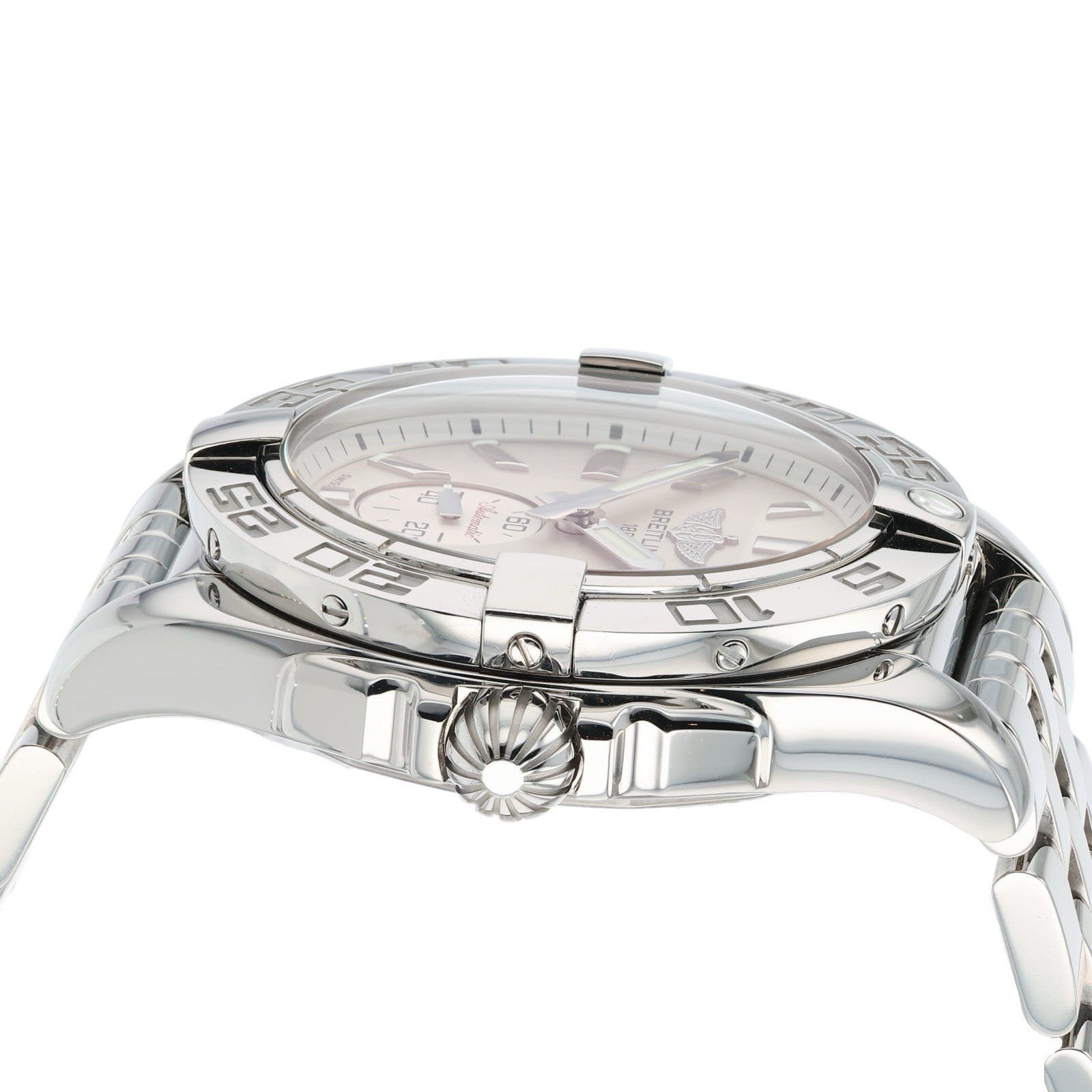 Breitling Galactic Silver Dial Stainless Steel 36mm Automatic Ladies A373301