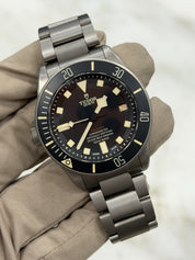 2025 Tudor Pelagos LHD Titanium Auto 42mm Black Dial Bracelet Watch 25610TN