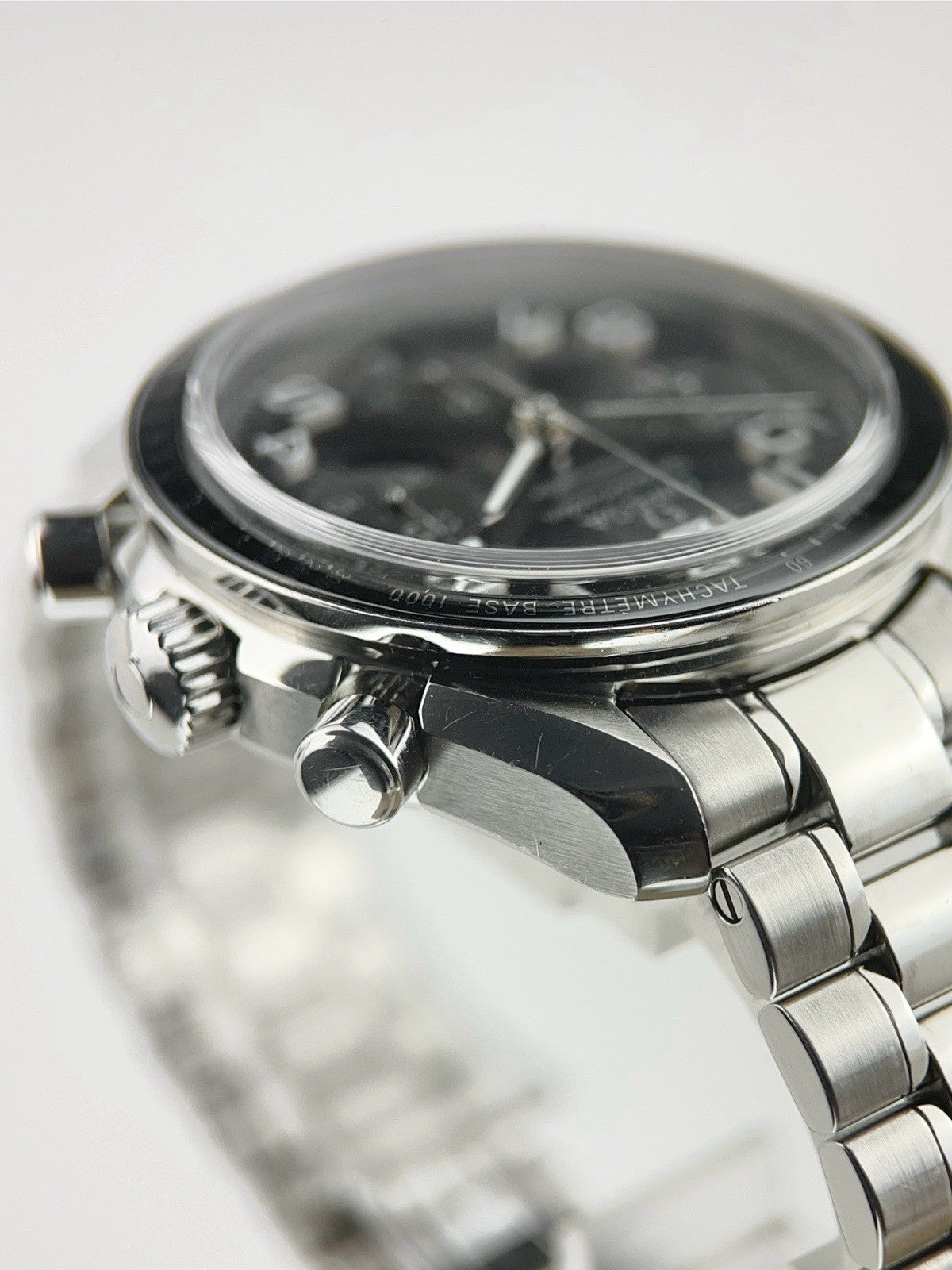 Omega Speedmaster Steel Grey Dial 38mm Automatic Mens Watch 324.30.38.40.06.001