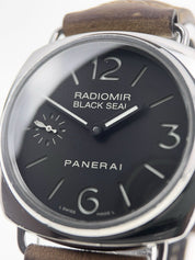 Panerai Radiomir Black Seal Steel 45mm Manual Wind Men’s Watch PAM00183