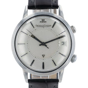 LeCoultre Memovox Silver Dial Stainless Steel 37mm Automatic Movement Mens Watch