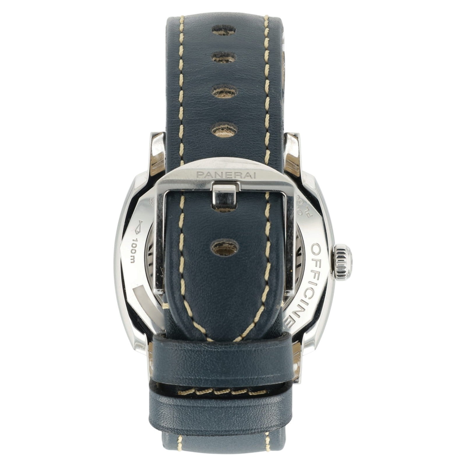 Panerai Radiomir Blue Dial Steel 42mm Manual Wind Small Second Mens PAM01144