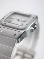 Cartier Santos 100 Stainless Steel Silver Dial 33mm Automatic Movement W20122U2