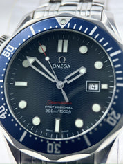 Omega Seamaster Diver 300M Quartz Blue Dial Men's Watch - 2221.80.00 W/ Papers