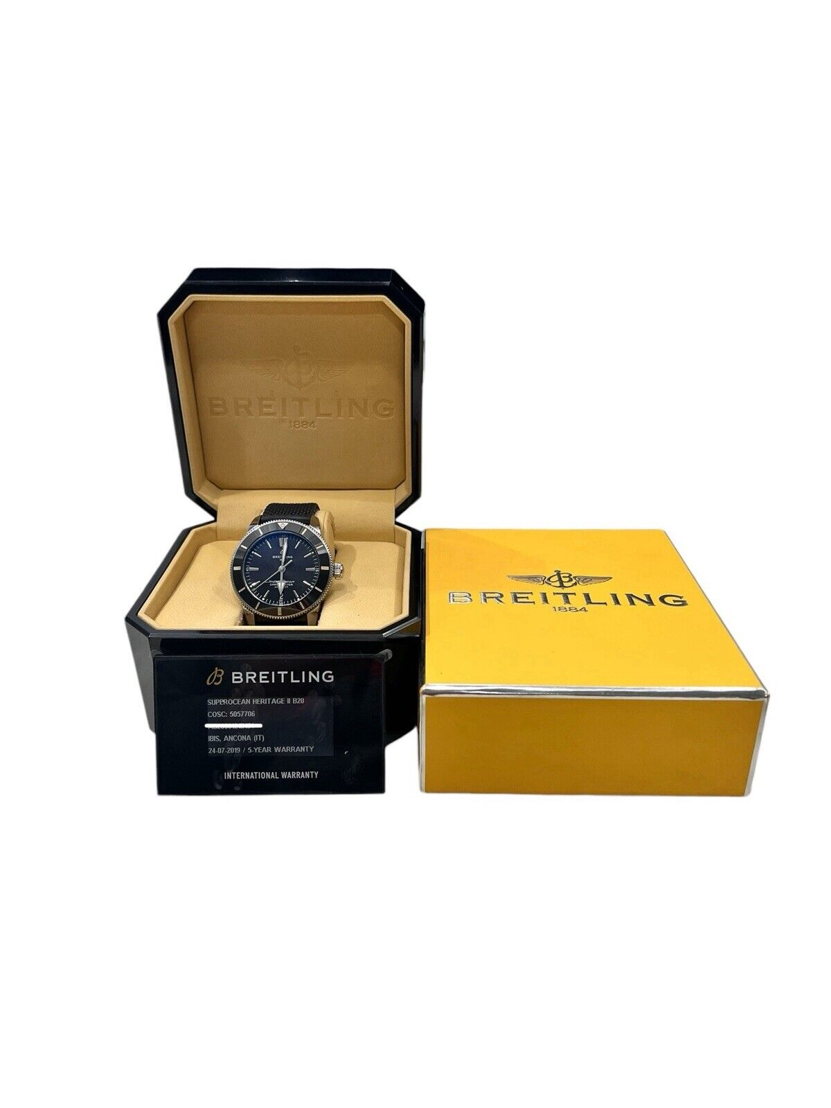 Breitling Superocean Heritage II Steel Black Dial 46mm Automatic Men’s AB2020