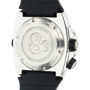 Bell & Ross BR 02 Stainless Steel Black Dial 44mm Automatic Mens Watch BR02-20-S