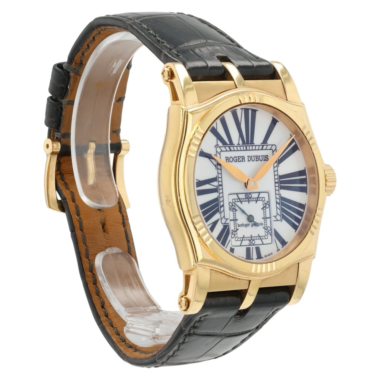 Roger Dubuis Sympathie White Dial 18k Rose Gold 41mm Automatic Men’s SY40 14 5
