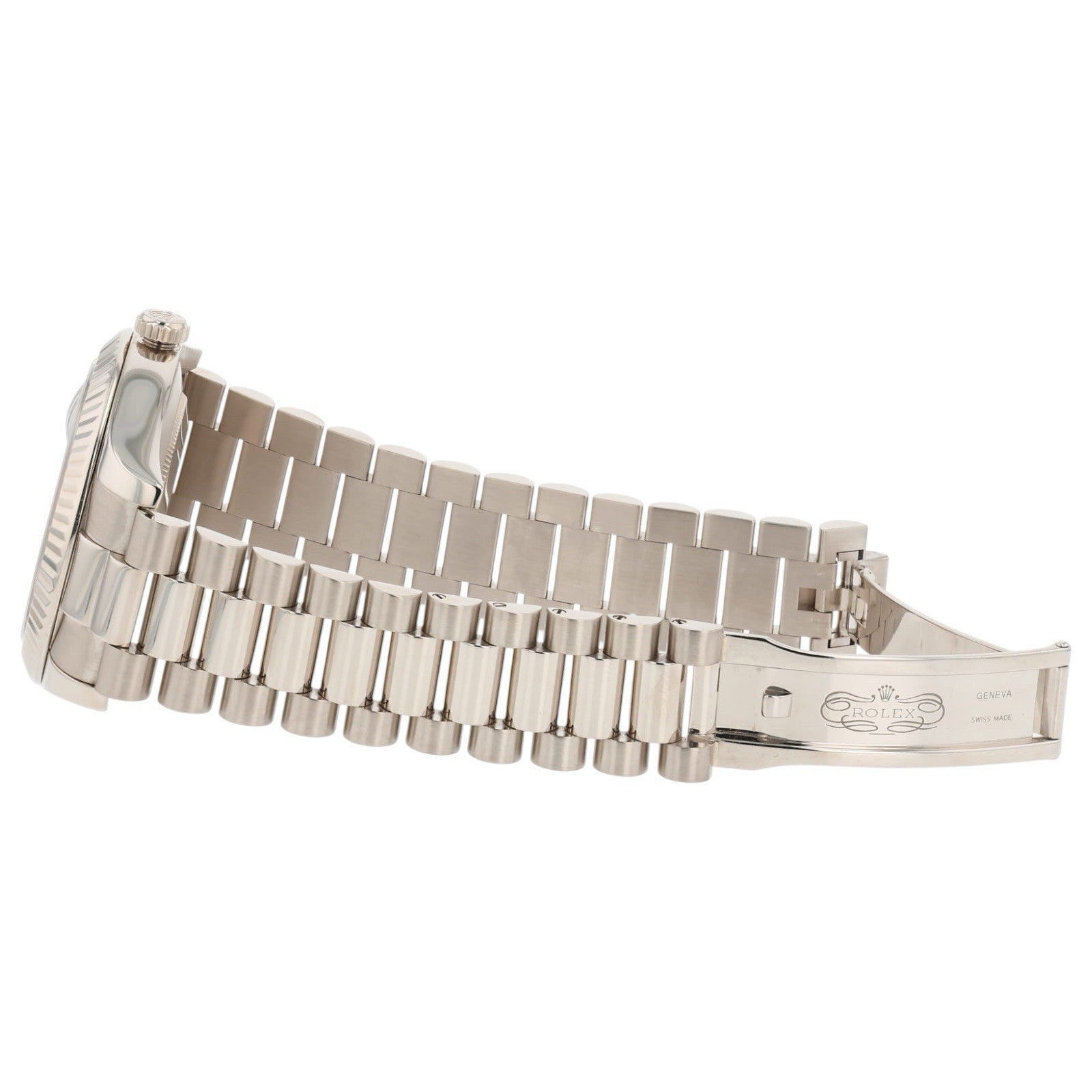 Rolex Day-Date II 18k White Gold Black Dial 41mm Automatic Men’s Watch 218239