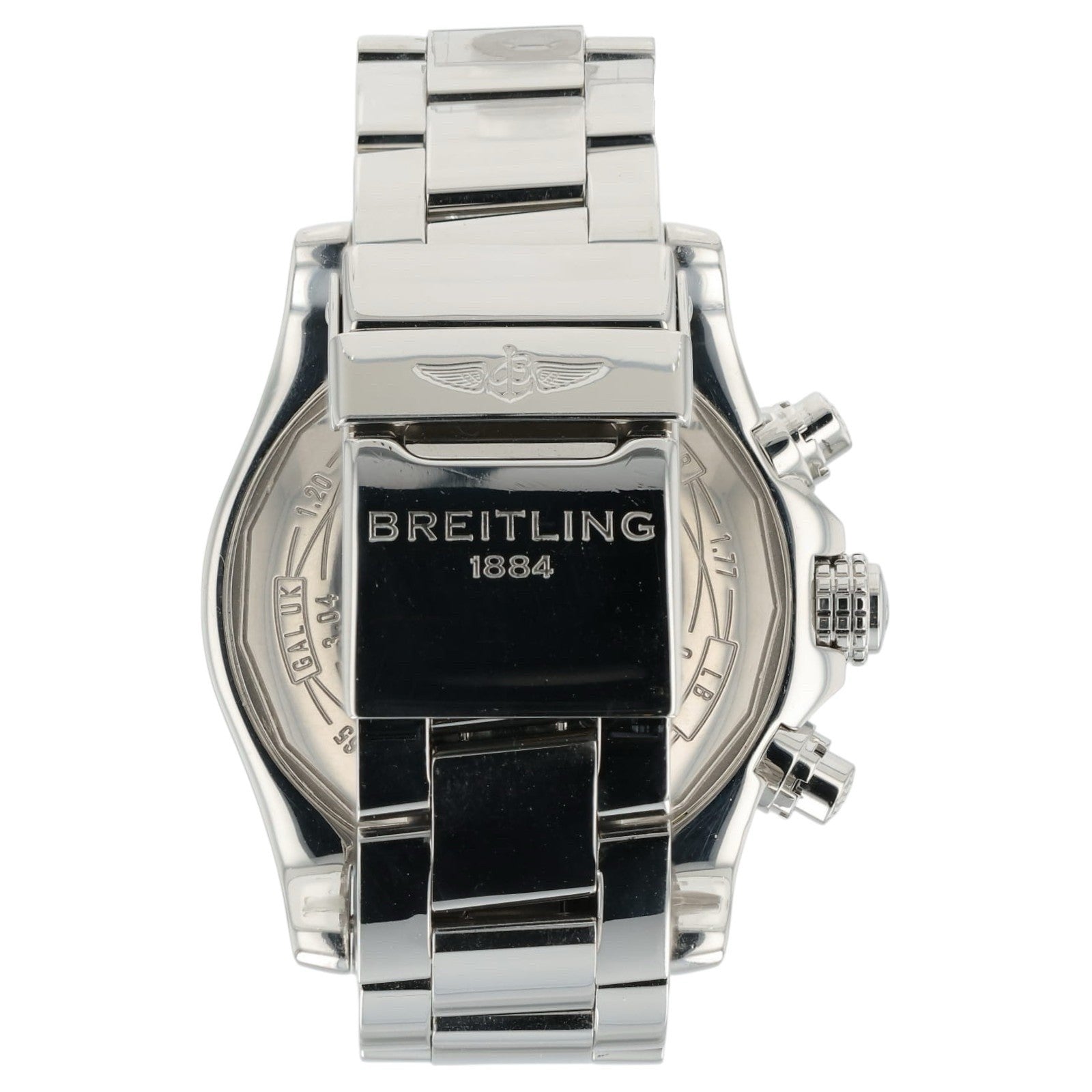 Breitling Avenger II Black Dial Stainless Steel 43mm Automatic Mens Watch A13381