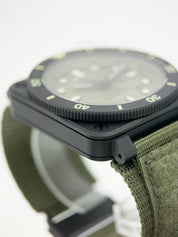 Bell & Ross BR 03 Ceramic Green Dial 42mm Automatic Men’s Watch BR03-92