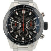 Tag Heuer Carrera Skeleton Dial Stainless Steel 43mm Automatic Men’s CBG2010