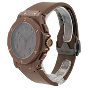 Hublot Big Bang Chocolate Brown Dial PVD Ceramic Mens 44mm Watch 301.CC.3190.RC