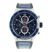 Tag Heuer Carrera Stainless Steel Blue Dial 43mm Automatic Men’s Watch CAR201T