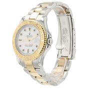 Rolex Yacht-Master White Dial 18k Yellow Gold & Steel 35mm Automatic 168623