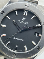 Hublot Classic Fusion Titanium Bracelet - 568.NX.1470.NX Watch 38mm Automatic