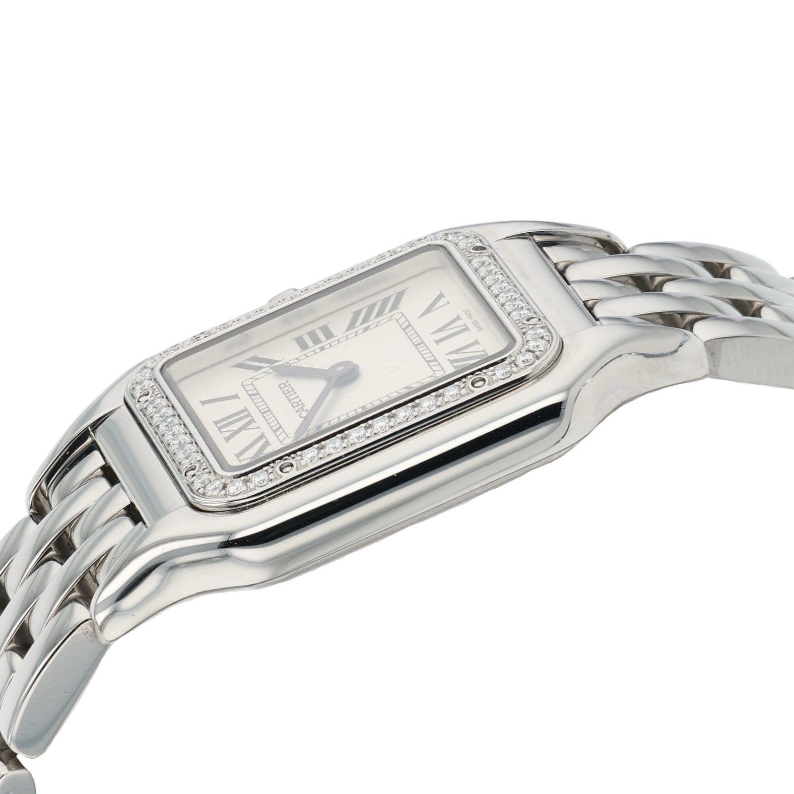 Cartier Panthere De Cartier Medium White Dial Quartz Women's Watch W4PN0008