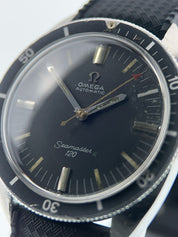 Omega Seamaster 120 Stainless Steel Black Dial 37mm Automatic Mens Watch 165.027