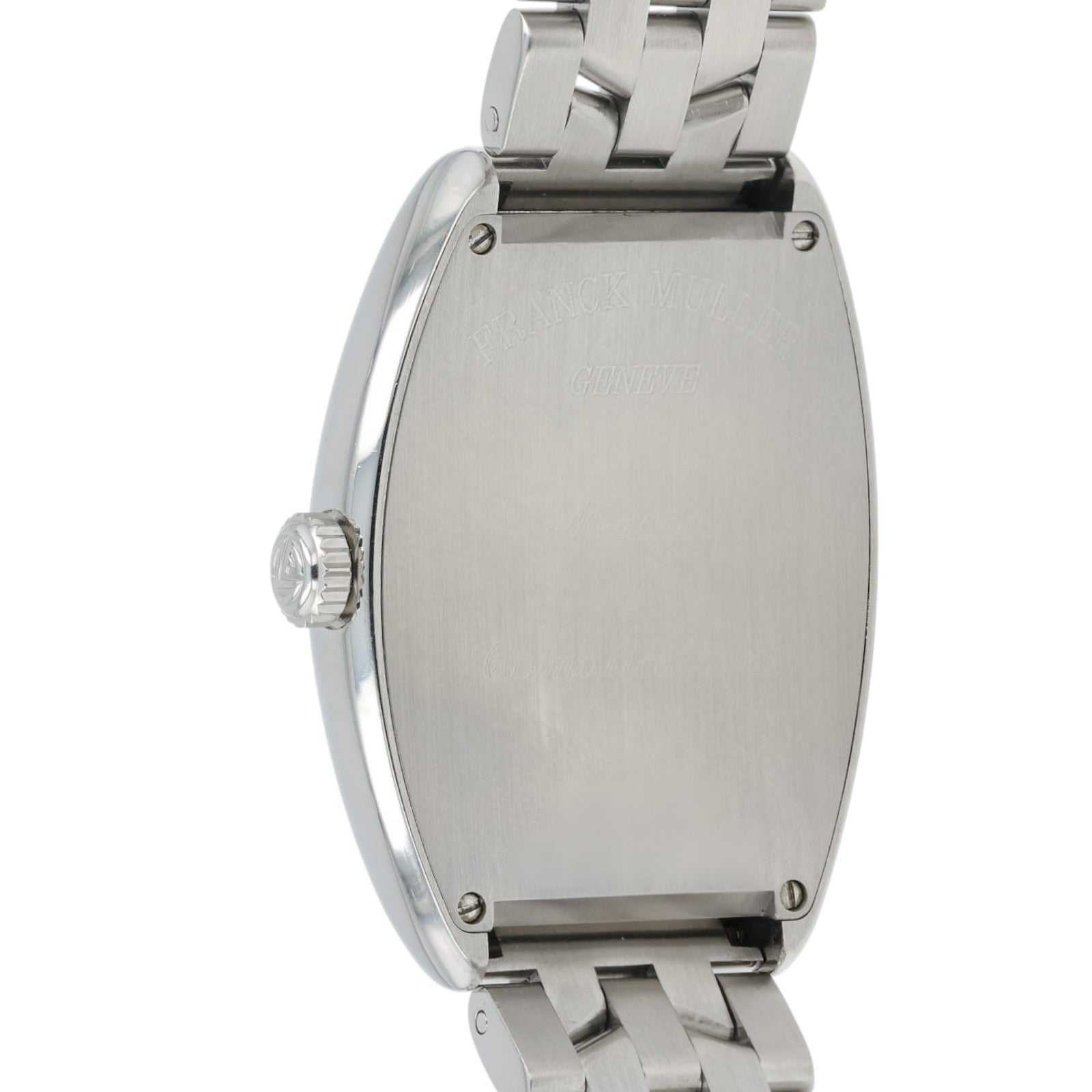 Franck Muller Master Banker Silver Dial Steel 32mm Automatic Mens Watch 2852MB