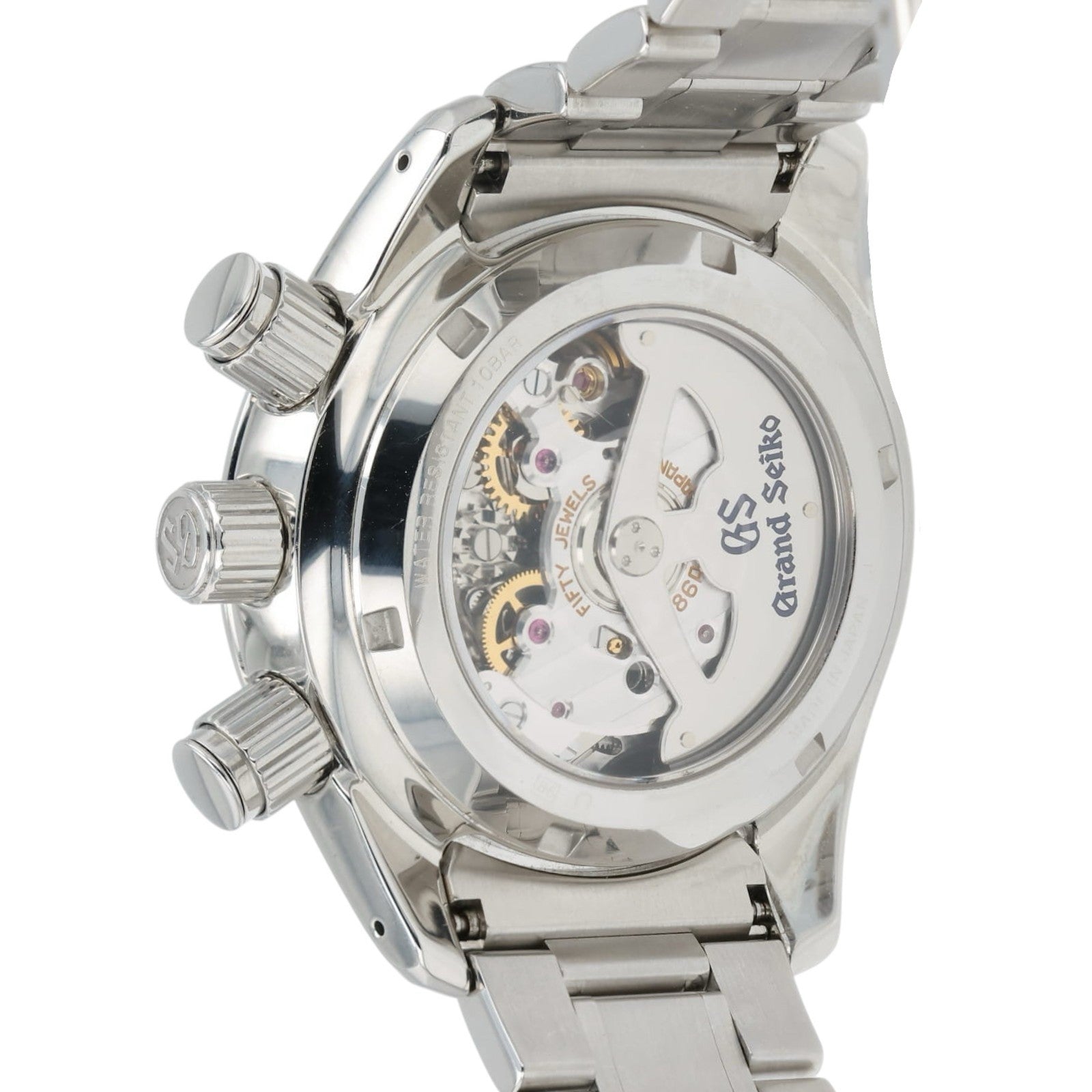 Grand Seiko Spring Drive Silver Dial Stainless Steel 43mm Automatic Mens SBGC001
