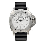 Panerai Submersible 42mm Automatic Steel White Dial PAM01223 - Box & Papers