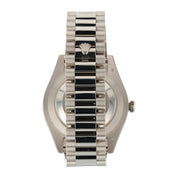 Rolex Day-Date II 18k White Gold Black Dial 41mm Automatic Men’s Watch 218239