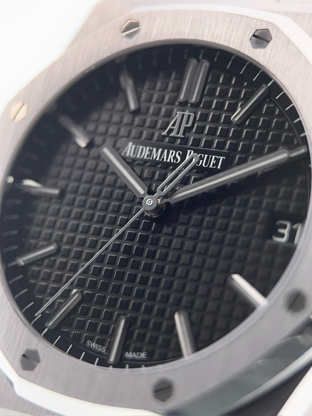 Audemars Piguet Royal Oak Steel Black Dial 41mm Automatic Men’s Watch 15500ST