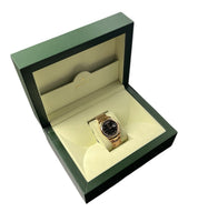 Rolex Day-Date Black Dial 18k Rose Gold 36mm Automatic Men’s Watch 118205