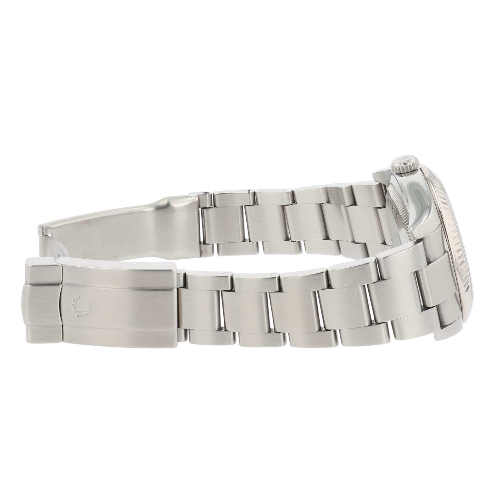 Rolex Oyster Perpetual Stainless Steel Silver Dial 36mm Automatic Men’s 116034