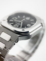 Bell & Ross Stainless Steel Black Dial 40mm Automatic Men's Watch BR05