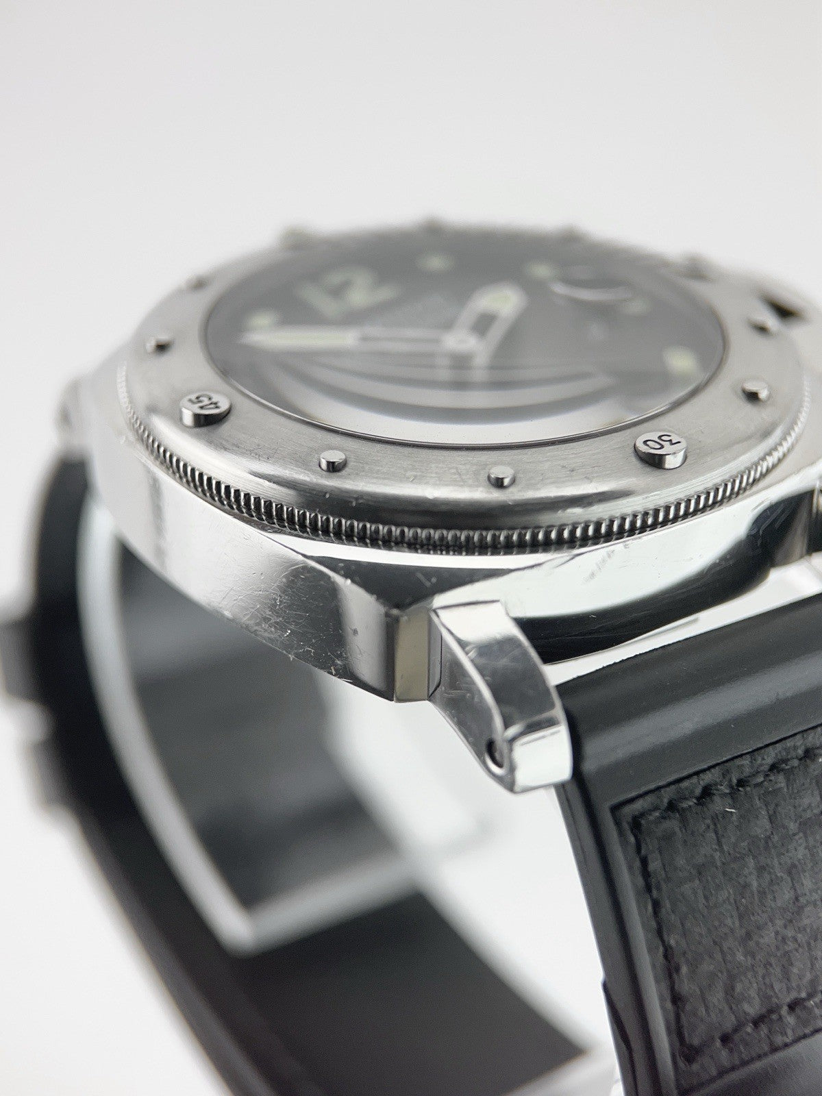 Panerai Luminor Submersible Steel Black Dial 44mm Automatic Mens Watch PAM00024