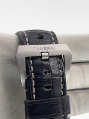 Panerai Luminor Equation Titanium Blue Dial 47mm Wind Up Men's Watch PAM00670
