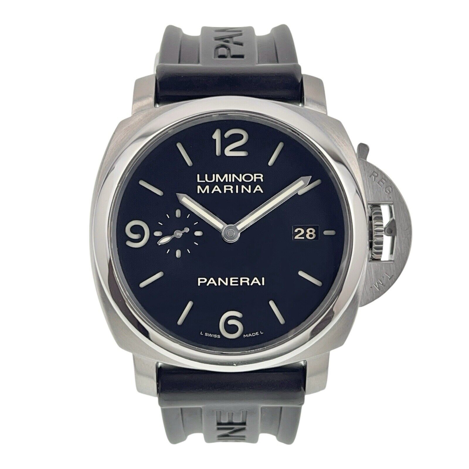 Panerai Luminor Marina 1950 Stainless Steel Black Dial 44mm Automatic PAM00312