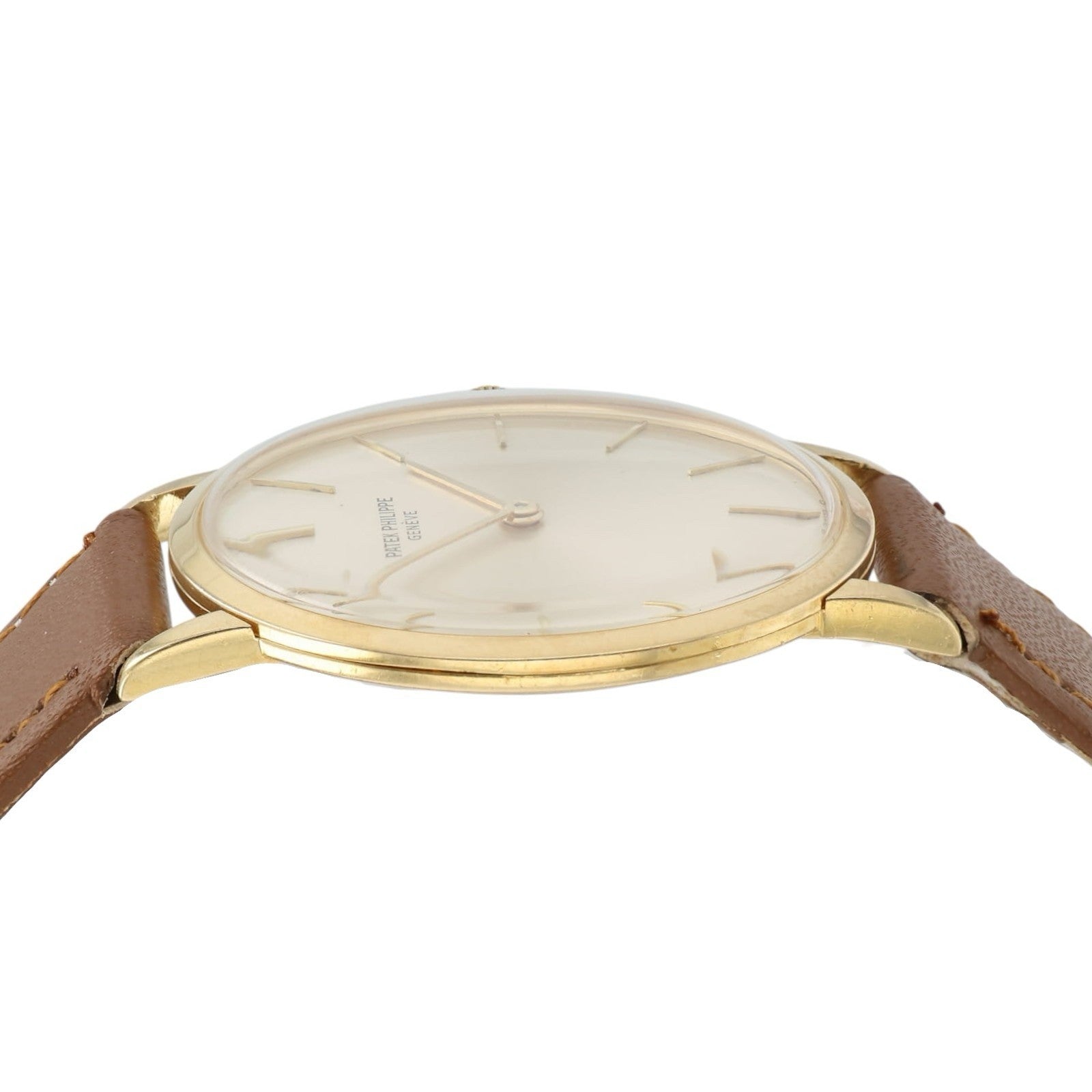 Patek Philipe Calatrava Silver Dial 18k Gold 33mm Manual Wind Men’s Watch 3468