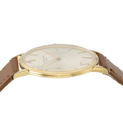 Patek Philipe Calatrava Silver Dial 18k Gold 33mm Manual Wind Men’s Watch 3468