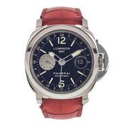 Panerai Luminor GMT Stainless Steel Black Dial 44mm Automatic Mens PAM00088