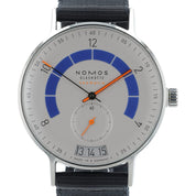 Nomos Autobahn Silver Dial Stainless Steel 41mm Automatic Movement Men’s Watch